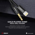 Sigma Lightning to 3.5mm audio cables (AUX-03)