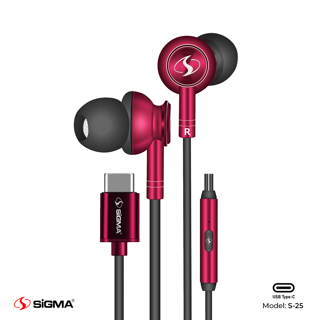 Groove Earphones High Quality S25 TypeC Sigma Mobiles