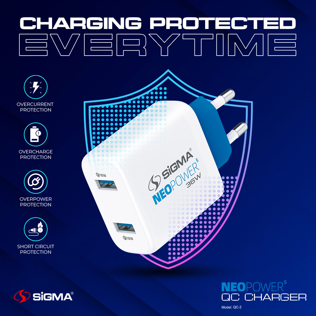 Sigma Neo Power Charger QC-2